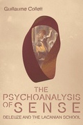 Cover: The Psychoanalysis of Sense - Edinburgh University Press
