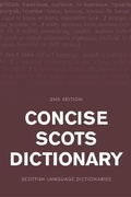 Cover: Concise Scots Dictionary 2018 - Edinburgh University Press