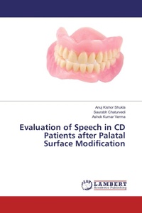 Enlarge image Cover: Evaluation of Speech in CD Patients after Palatal Surface Modification - LAP Lambert Academic Publishing