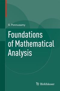Abbildung von: Foundations of Mathematical Analysis - Birkhäuser