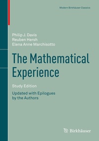 Abbildung von: The Mathematical Experience, Study Edition - Birkhäuser
