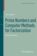 Cover: Prime Numbers and Computer Methods for Factorization - Birkh&auml;user