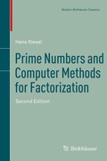 Cover: Prime Numbers and Computer Methods for Factorization - Birkhauser Boston Inc
