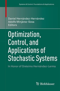 Abbildung von: Optimization, Control, and Applications of Stochastic Systems - Birkhäuser