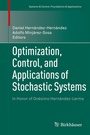 Cover: Optimization, Control, and Applications of Stochastic Systems - Birkhauser Boston Inc