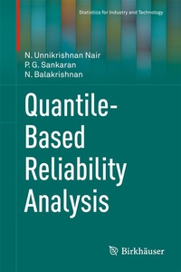 Enlarge image Cover: Quantile-Based Reliability Analysis - Birkhäuser