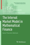 Cover: The Interval Market Model in Mathematical Finance - Birkhauser Boston Inc