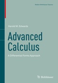 Cover: Advanced Calculus - Birkhauser Boston Inc