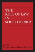 Cover: Rule of Law in South Korea - Hoover Institution Press