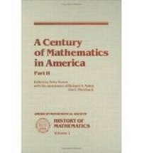 Abbildung von: A Century of Mathematics in America, Part 2 - American Mathematical Society