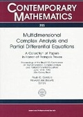 Cover: Multidimensional Complex Analysis and Partial Differential Equations - American Mathematical Society
