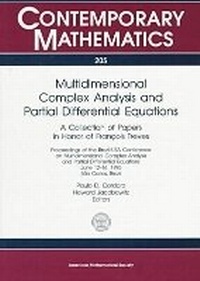 Enlarge image Cover: Multidimensional Complex Analysis and Partial Differential Equations - American Mathematical Society