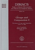 Cover: Groups and Computation II - American Mathematical Society