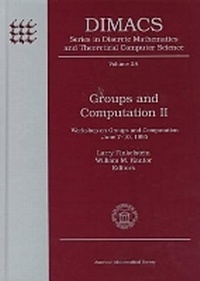 Enlarge image Cover: Groups and Computation II - American Mathematical Society