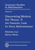 Cover: Discovering Modern Set Theory, Part 2 - American Mathematical Society