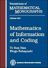 Abbildung von: Mathematics of Information and Coding - American Mathematical Society