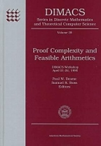 Enlarge image Cover: Proof Complexity and Feasible Arithmetics - American Mathematical Society