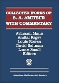 Abbildung von: Selected Papers of S. a. Amitsur with Commentary, Volumes 1 & 2 - American Mathematical Society