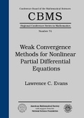 Cover: Weak Convergence Methods for Nonlinear Partial Differential Equations - American Mathematical Society