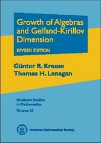 Abbildung von: Growth of Algebras and Gelfand-Kirillov Dimension - American Mathematical Society