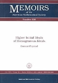 Cover: Higher Initial Ideals of Homogeneous Ideals - American Mathematical Society