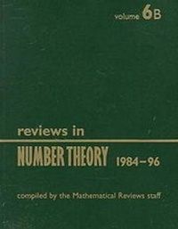 Abbildung von: Reviews in Number Theory 1984-1996: v. 6 - American Mathematical Society