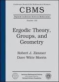 Cover: Ergodic Theory, Groups, and Geometry - American Mathematical Society