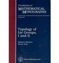 Abbildung von: Topology of Lie Groups I and II - American Mathematical Society