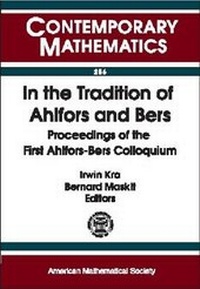 Abbildung von: In the Tradition of Ahlfors and Bers - American Mathematical Society