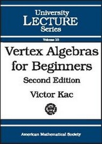 Abbildung von: Vertex Algebras for Beginners - American Mathematical Society