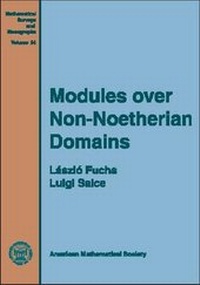 Abbildung von: Modules Over Non-noetherian Domains - American Mathematical Society