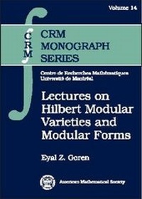 Abbildung von: Lectures on Hilbert Modular Varieties and Modular Forms - American Mathematical Society