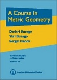 Enlarge image Cover: A Course in Metric Geometry - American Mathematical Society