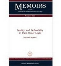 Abbildung von: Duality and Definability in First Order Logic - American Mathematical Society