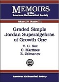 Cover: Graded Simple Jordan Superalgebras of Growth One - American Mathematical Society