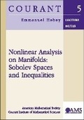 Cover: Nonlinear Analysis on Manifolds - American Mathematical Society