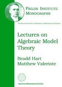 Abbildung von: Lectures on Algebraic Model Theory - American Mathematical Society