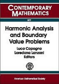 Enlarge image Cover: Harmonic Analysis and Boundary Value Problems - American Mathematical Society