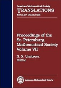 Abbildung von: Proceedings of the St Petersburg Mathematical Society, Volume 7 - American Mathematical Society