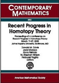 Abbildung von: Recent Progress in Homotopy Theory - American Mathematical Society