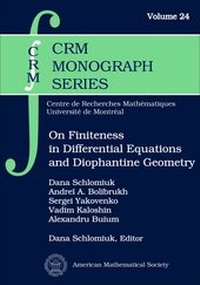 Abbildung von: On Finiteness in Differential Equations and Diophantine Geometry - American Mathematical Society