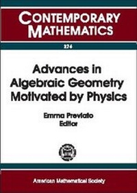 Abbildung von: Advances in Algebraic Geometry Motivated by Physics - American Mathematical Society