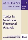 Cover: Topics in Nonlinear Functional Analysis - American Mathematical Society