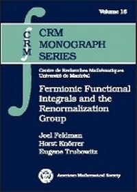 Enlarge image Cover: Fermionic Functional Integrals and the Renormalization Group - American Mathematical Society
