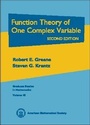 Cover: Function Theory of One Complex Variable - American Mathematical Society