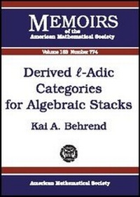 Abbildung von: Derived E-Adic Categories for Algebraic Stacks - American Mathematical Society