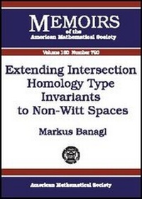 Abbildung von: Extending Intersection Homology Type Invariants to Non-Witt Spaces - American Mathematical Society