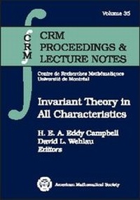 Abbildung von: Invariant Theory in all Characteristics - American Mathematical Society
