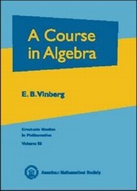 Abbildung von: A Course in Algebra - American Mathematical Society