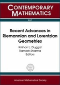 Bild: Recent Advances in Riemannian and Lorentzian Geometries - American Mathematical Society